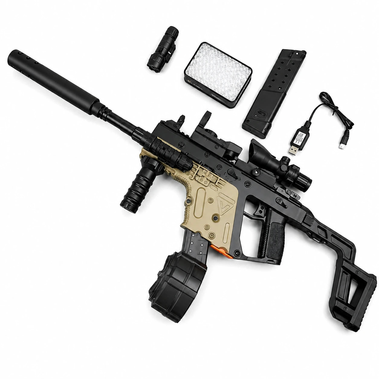 Exquisite Vector Gel Blaster With Forward And Backward Movable Bolt