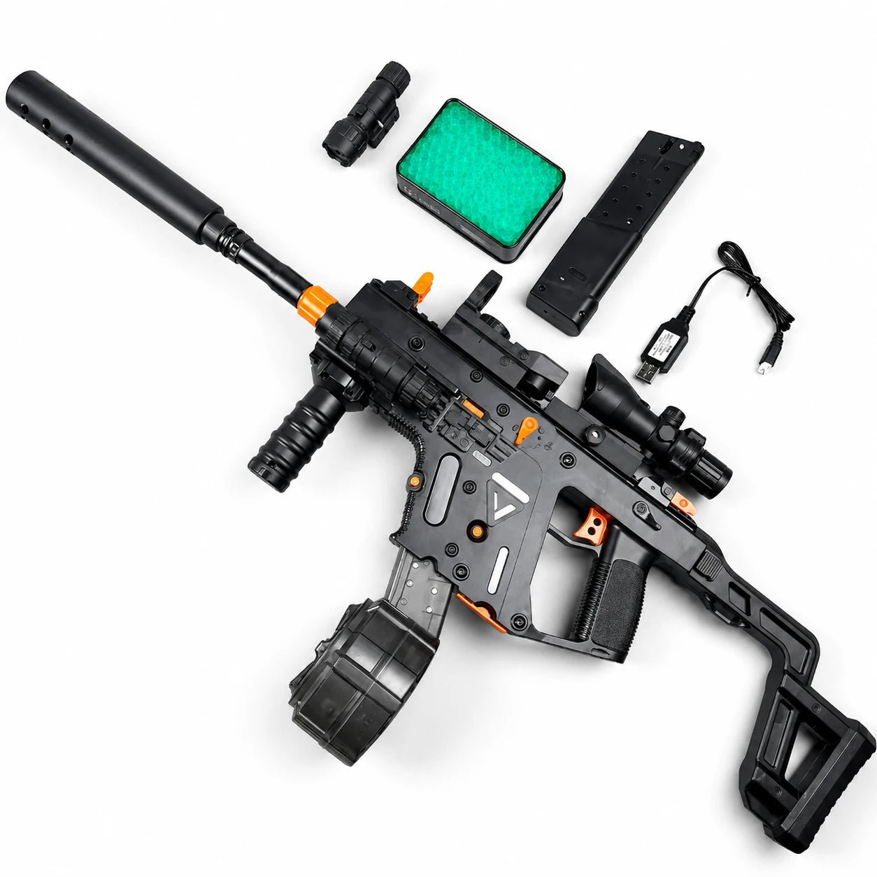 Exquisite Vector Gel Blaster With Forward And Backward Movable Bolt