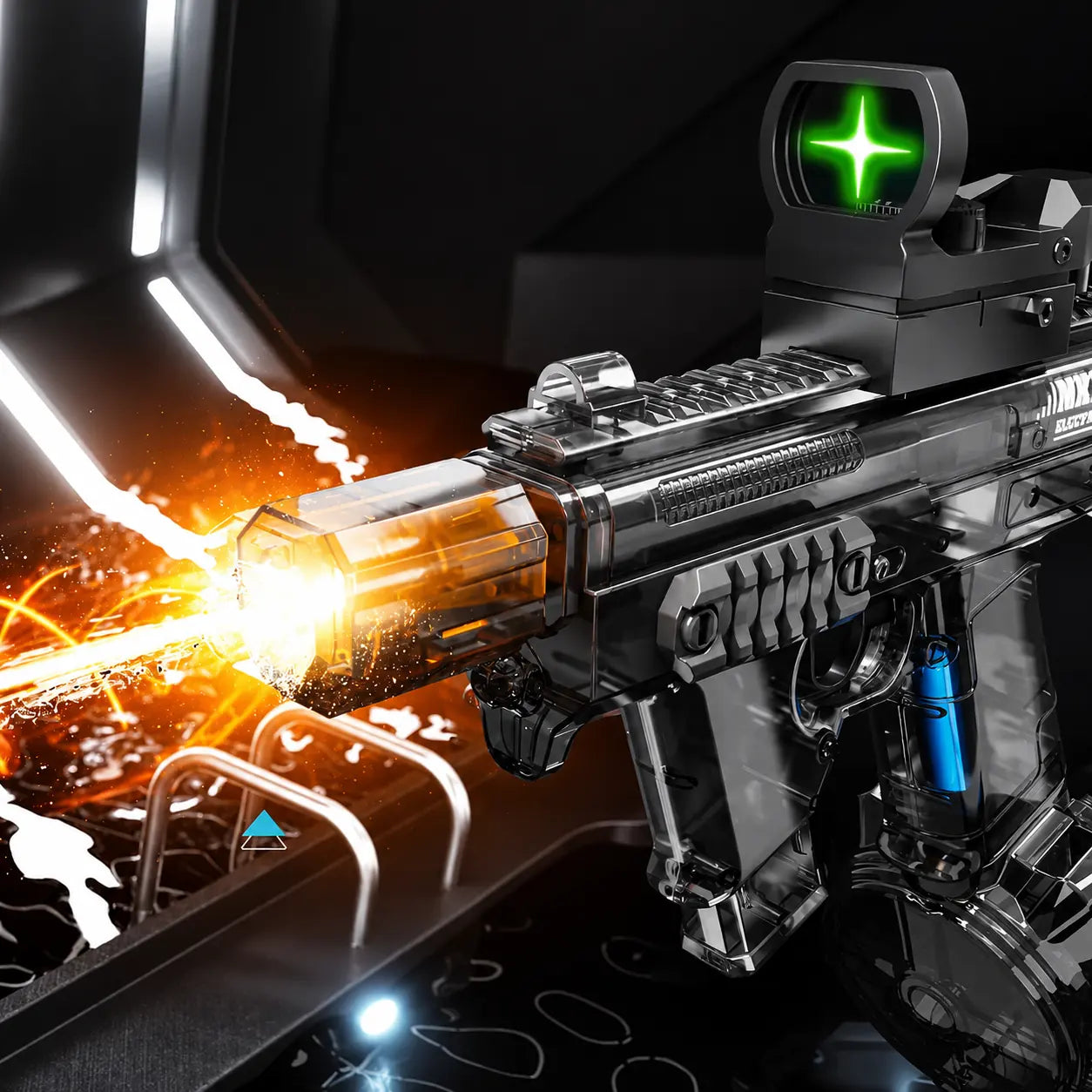 Electric Blowback MK3 Water Gun With Light Tracer