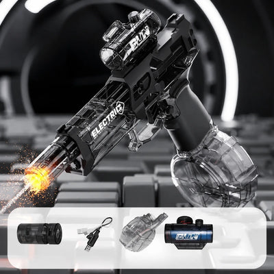 Electric Blowback Ice Tiger Water Gun With Light Tracer