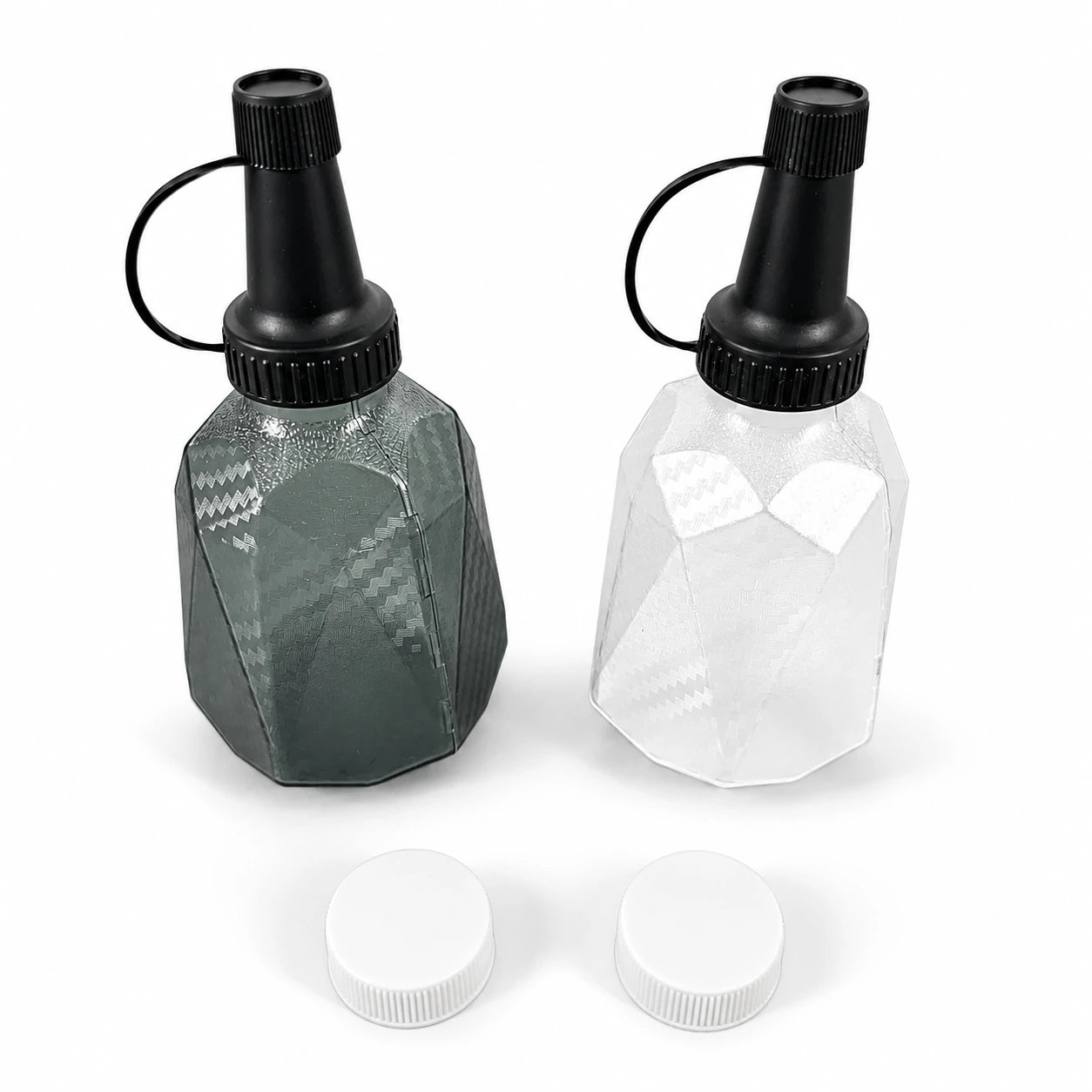 Carbon Fiber Pattern Quick Loading Bottle