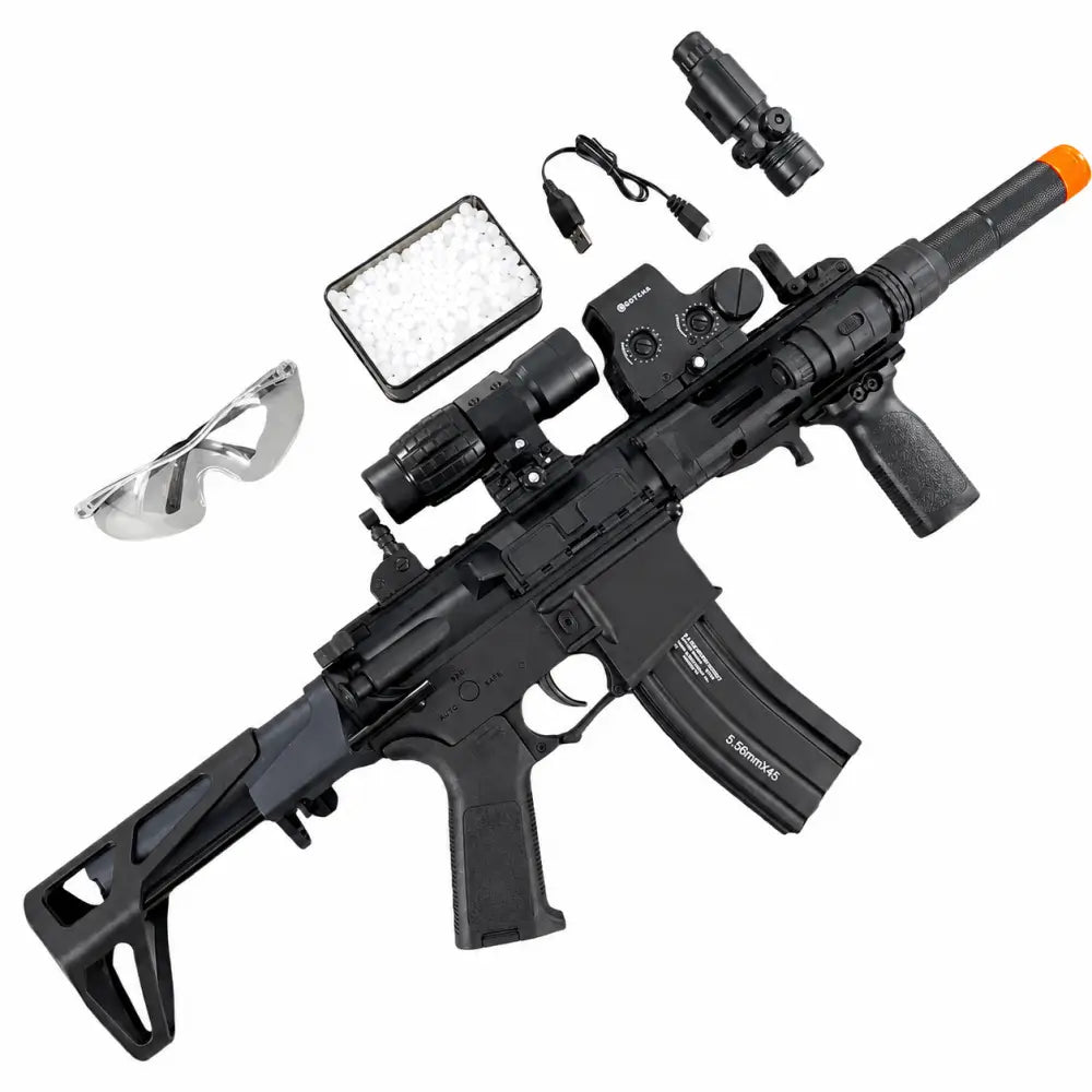 DD M4-PDW Gel Blaster High Speed Fire Mode With Metal Mag-Flagship