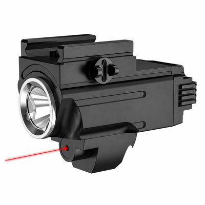 Metal Flashlight With Adjustable Rail