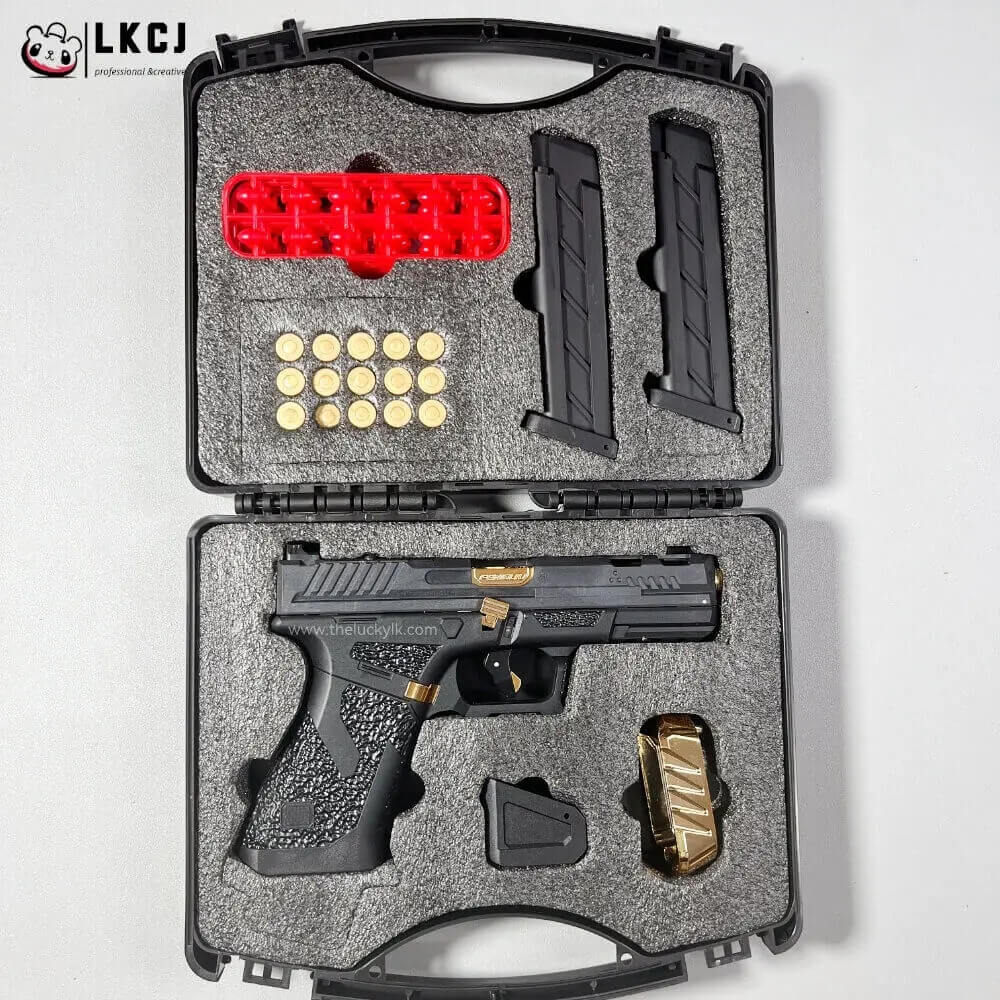 New Feng Liu Pistol Soft Bullet Nerf Toy Gun LKCJ
