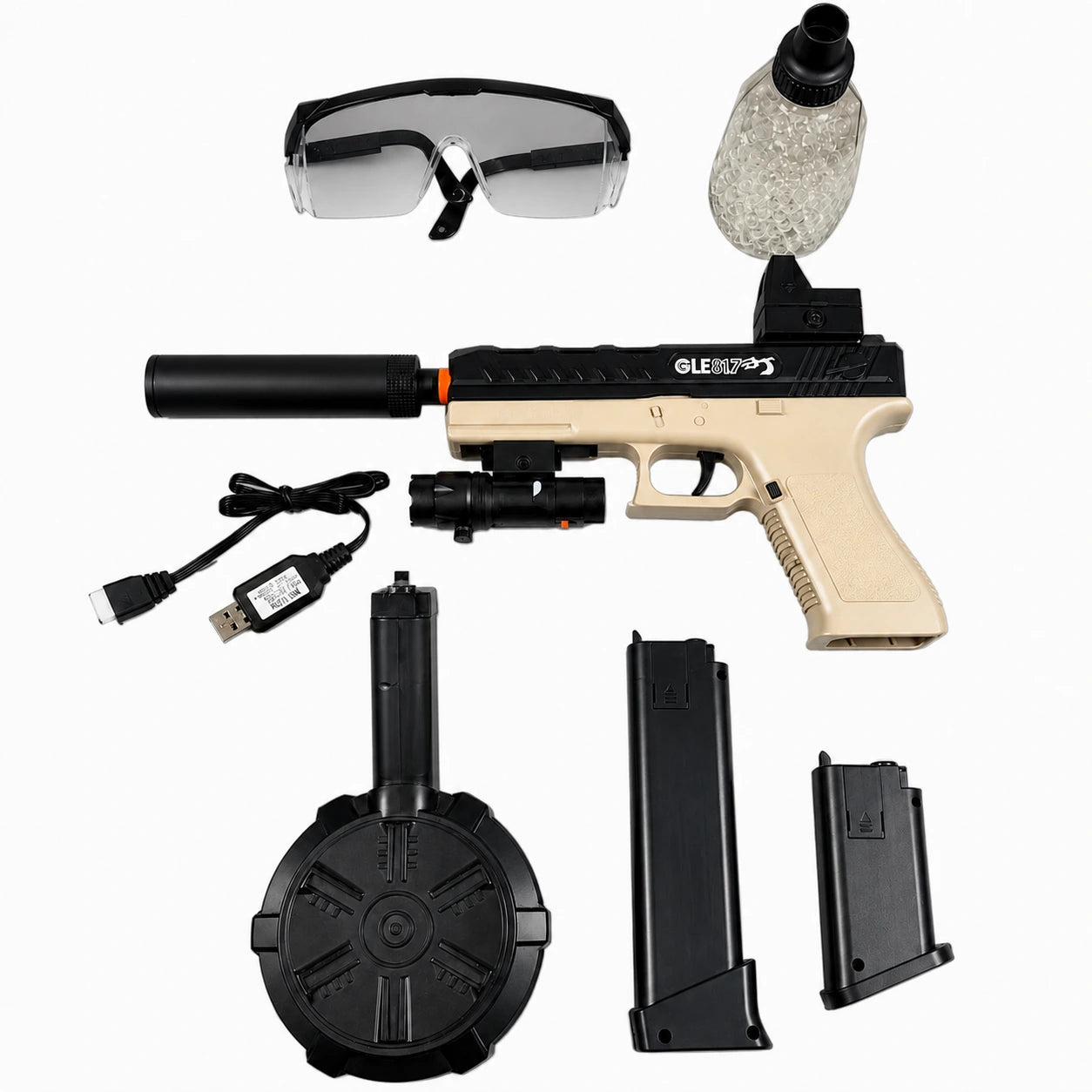 New Fast Mode Pistol Gel Blaster