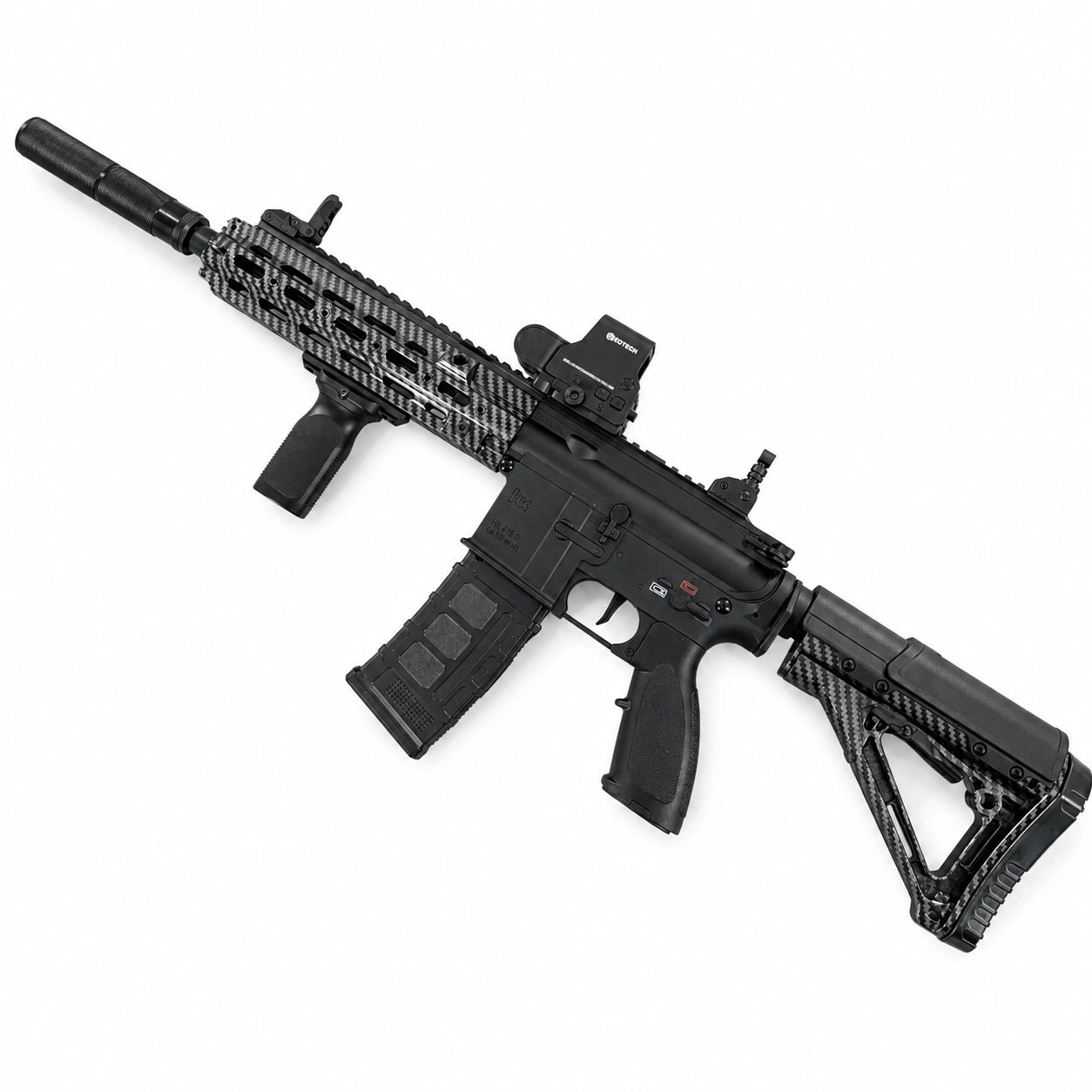 Carbon Fiber HK416D Gel Blaster With SMR Handguard