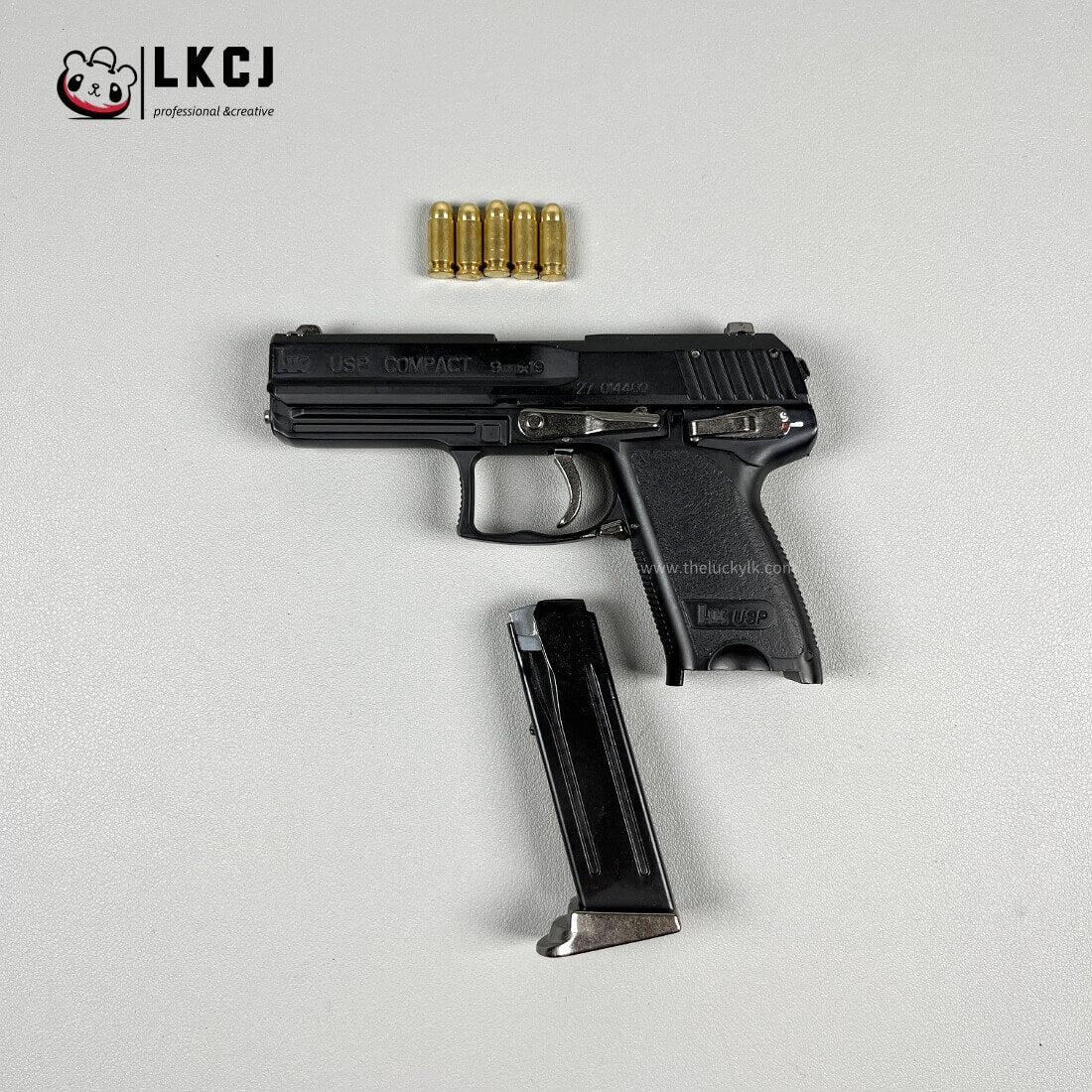 HK USP All Alloy Model 1:2.05 Demountable With Throwable Bullets LKCJ