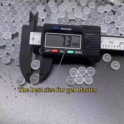 2 Packs of 6x Hardened Gel Balls For Enhancing The Performance of Gel Blasters