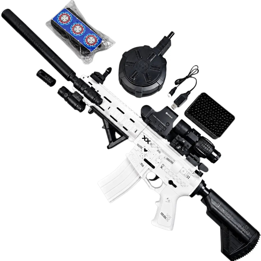 Exquisite Graffiti M416 Gel Blasters 25M Shoot Range