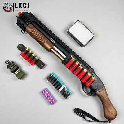 M870 Nerf Soft Bullet/Gel Blaster Gun