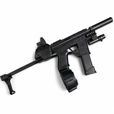 Mp17 Gel Blaster With Metal Stock, Metal Rail