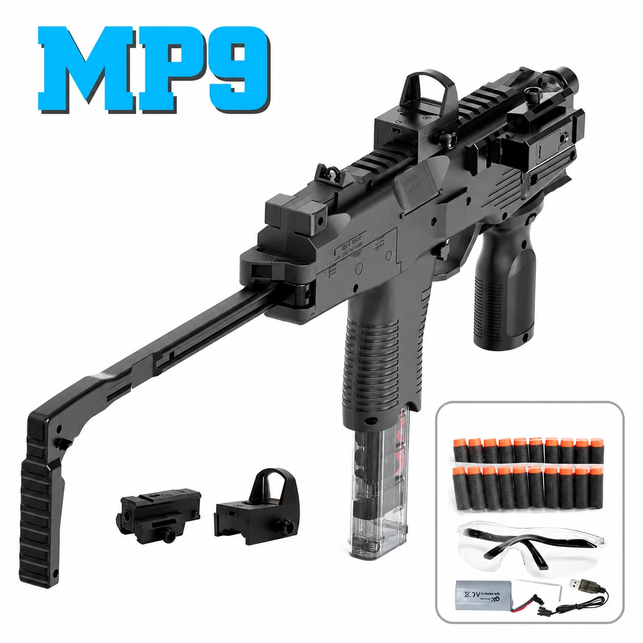 Electric MP9 Dart Blaster