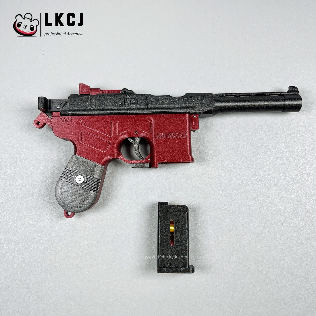 3D Printed Mauser With Throwable Bullets LKCJ