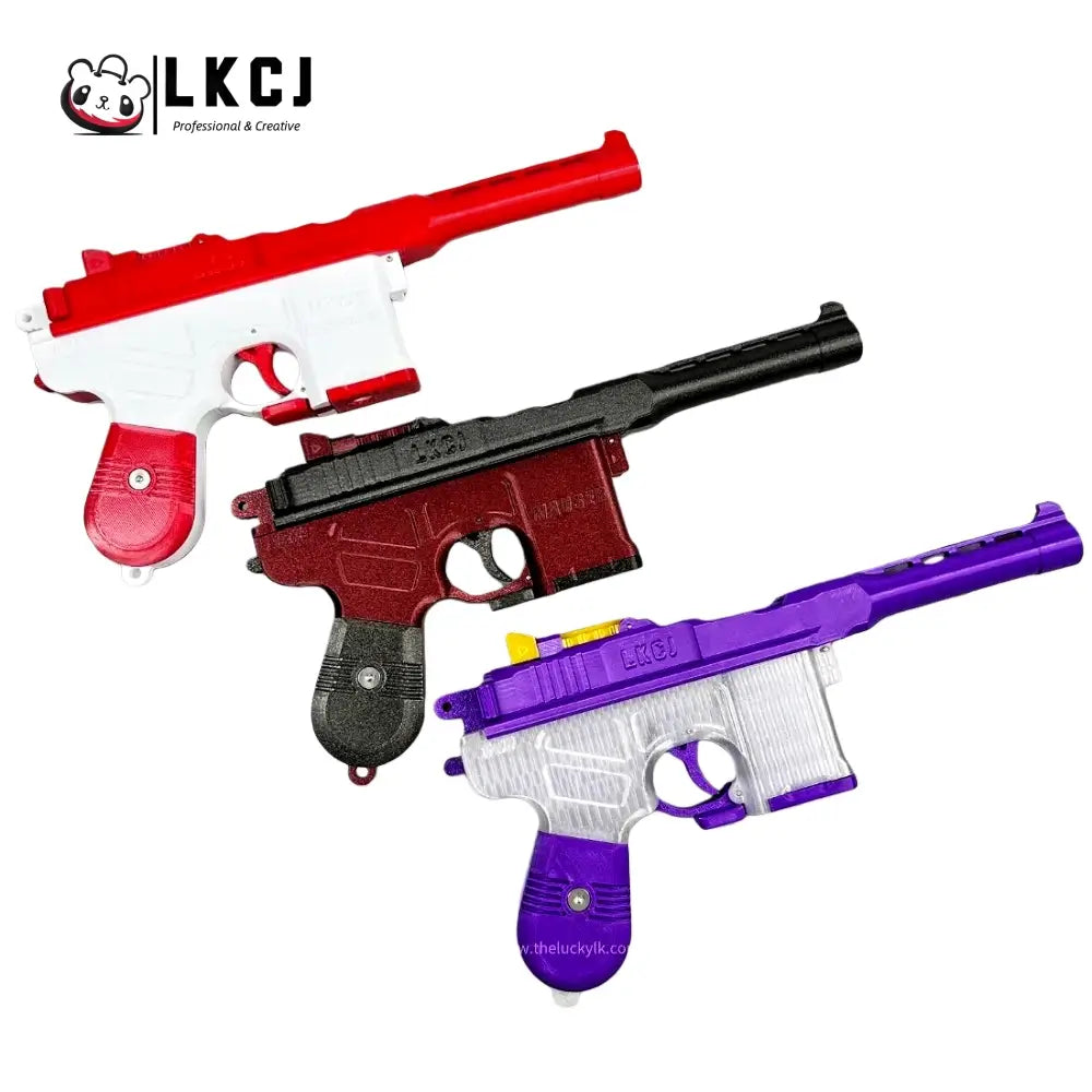 3D Printed Mauser With Throwable Bullets Christmas Gift