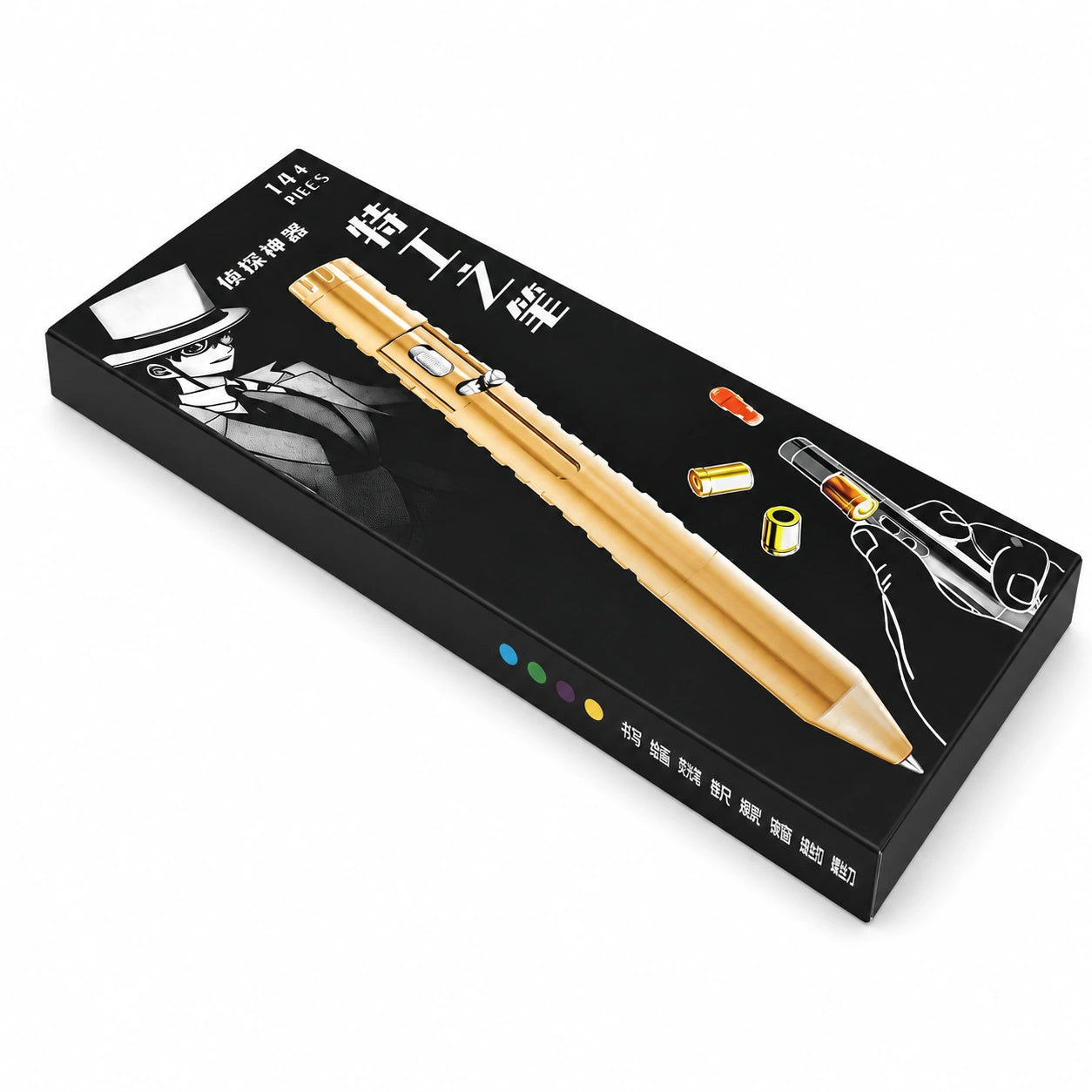 Agent Pen Set – Fun Writing Pen & Desk Gadget for Study Breaks