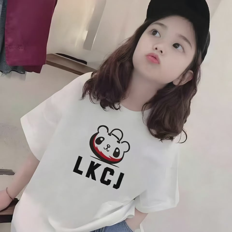 Carica il video: LKCJ Unisex Summer 100% Cotton Short Sleeve T-Shirt