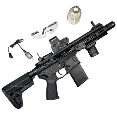 New SLR Precision Shooting Gel Blaster Fast Mode 11.1V Battery Recommended Age 18+