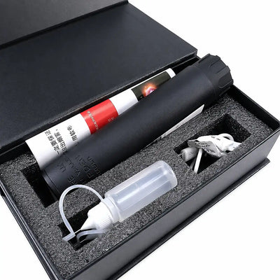 Smoke Wolf 14mm CCW Muzzle Silencer for Gel Blasters & Airsoft Guns