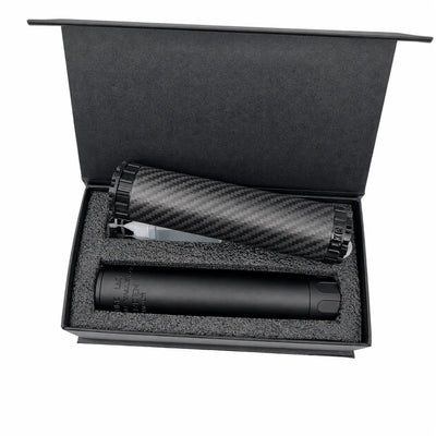 Smoke Wolf 14mm CCW Muzzle Silencer for Gel Blasters & Airsoft Guns