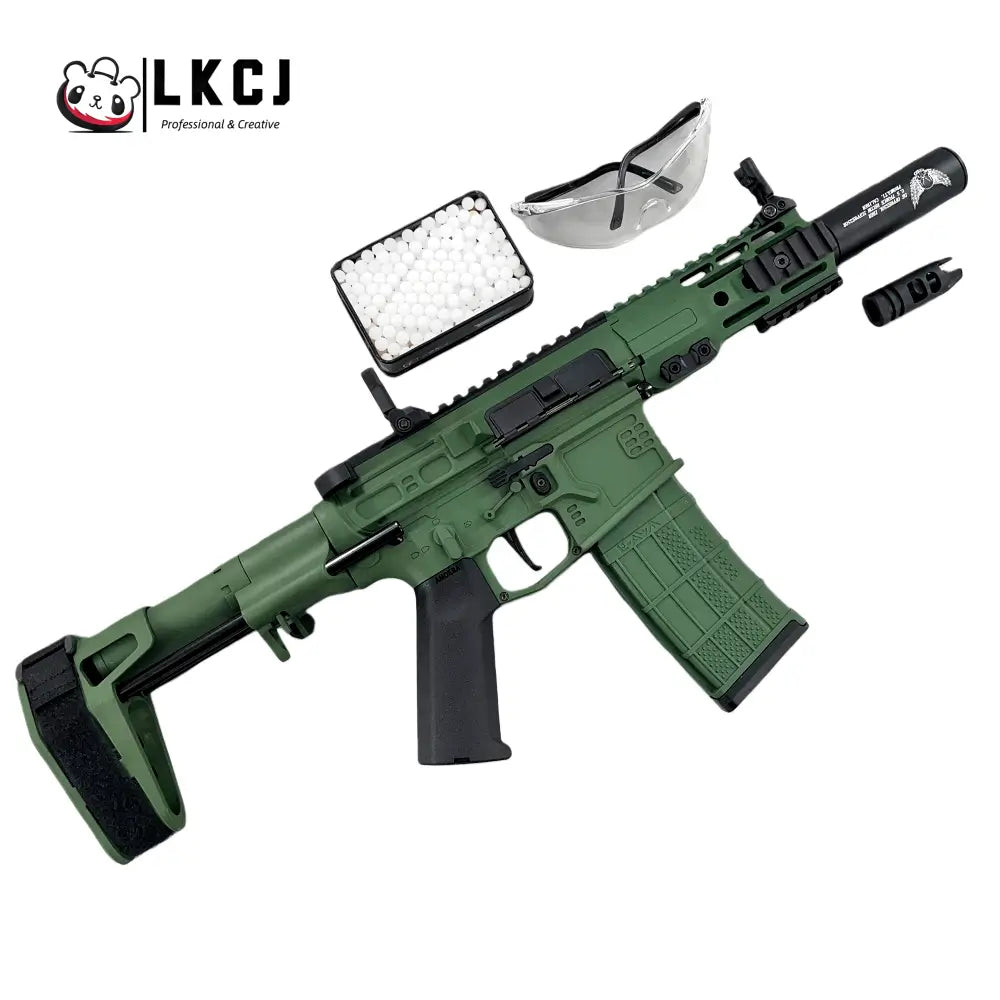 Army Green SLR Gel Blaster Adult Version