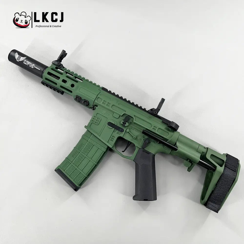 Army Green SLR Gel Blaster Adult Version