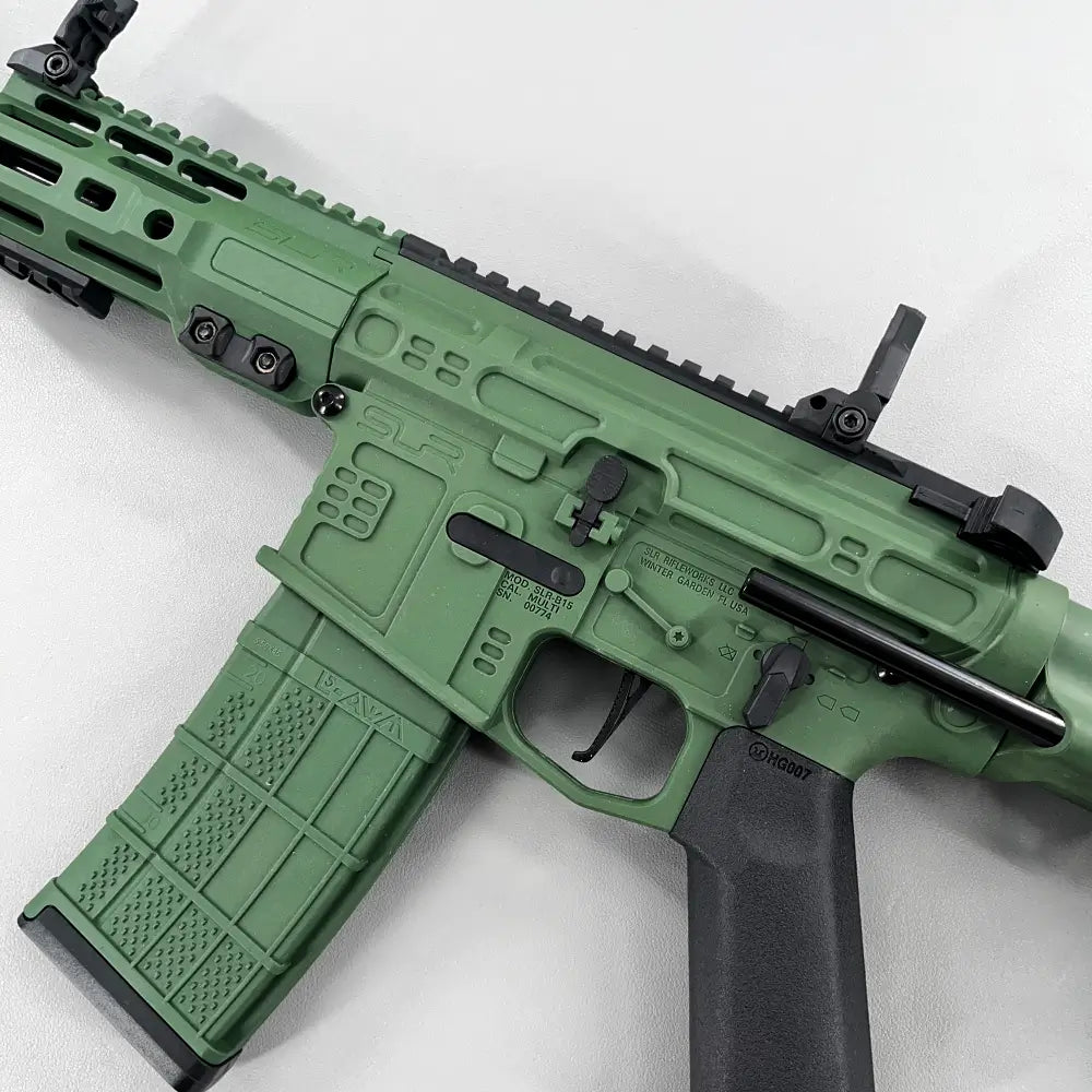 Army Green SLR Gel Blaster Adult Version