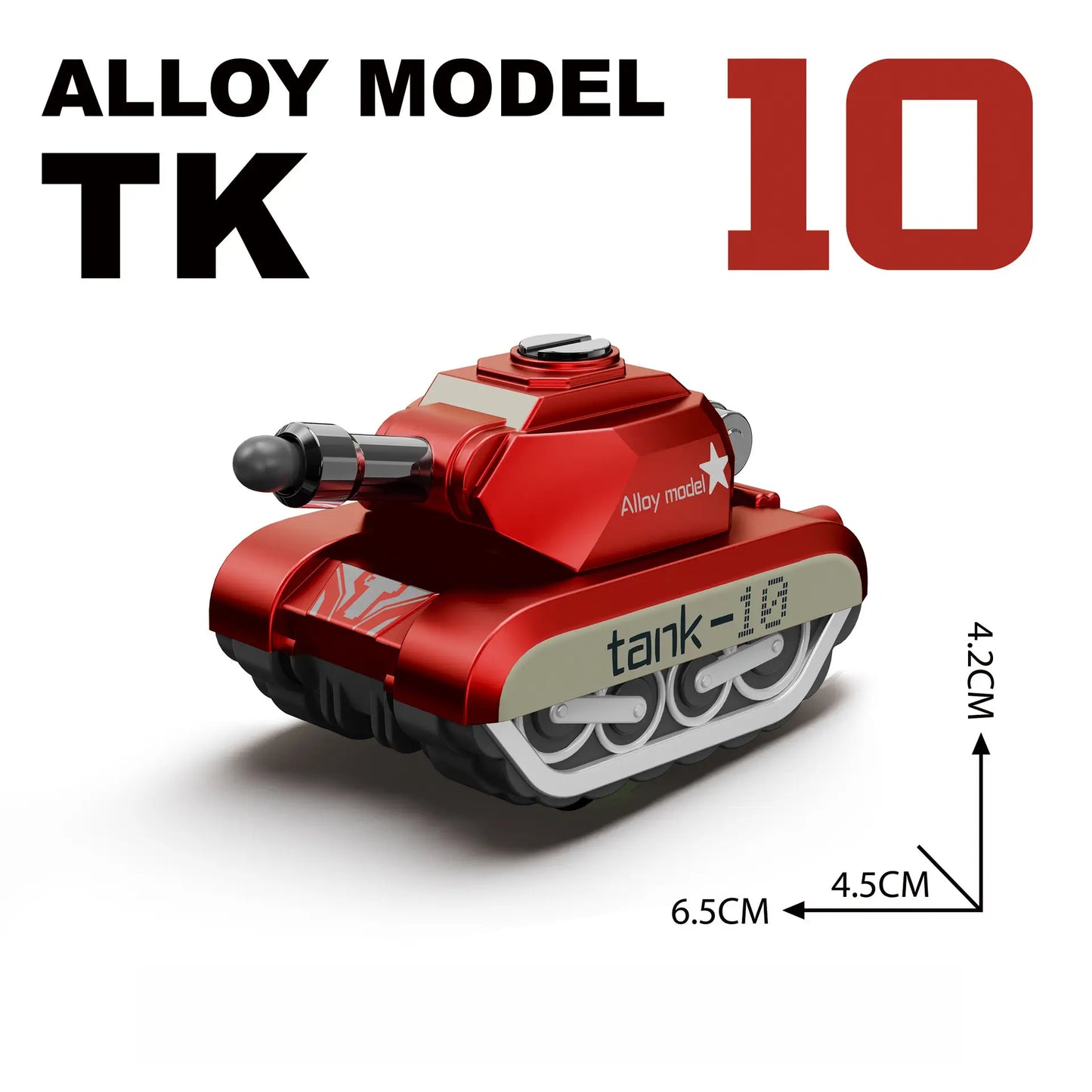 Fun Mini Alloy Tank Toy | Gliding & Launching Action