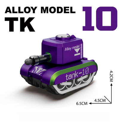 Fun Mini Alloy Tank Toy | Gliding & Launching Action