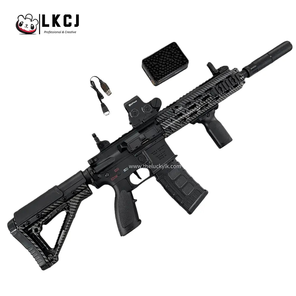 Carbon Fiber HK416D Gel Blaster With SMR Handguard