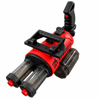Gatling Water Gun With An LED Tracer