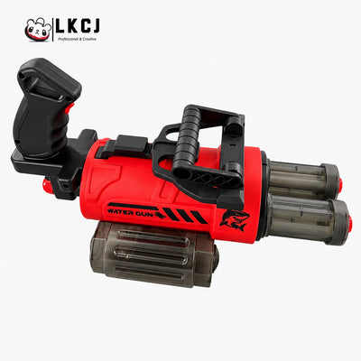 Gatling Water Gun With An LED Tracer