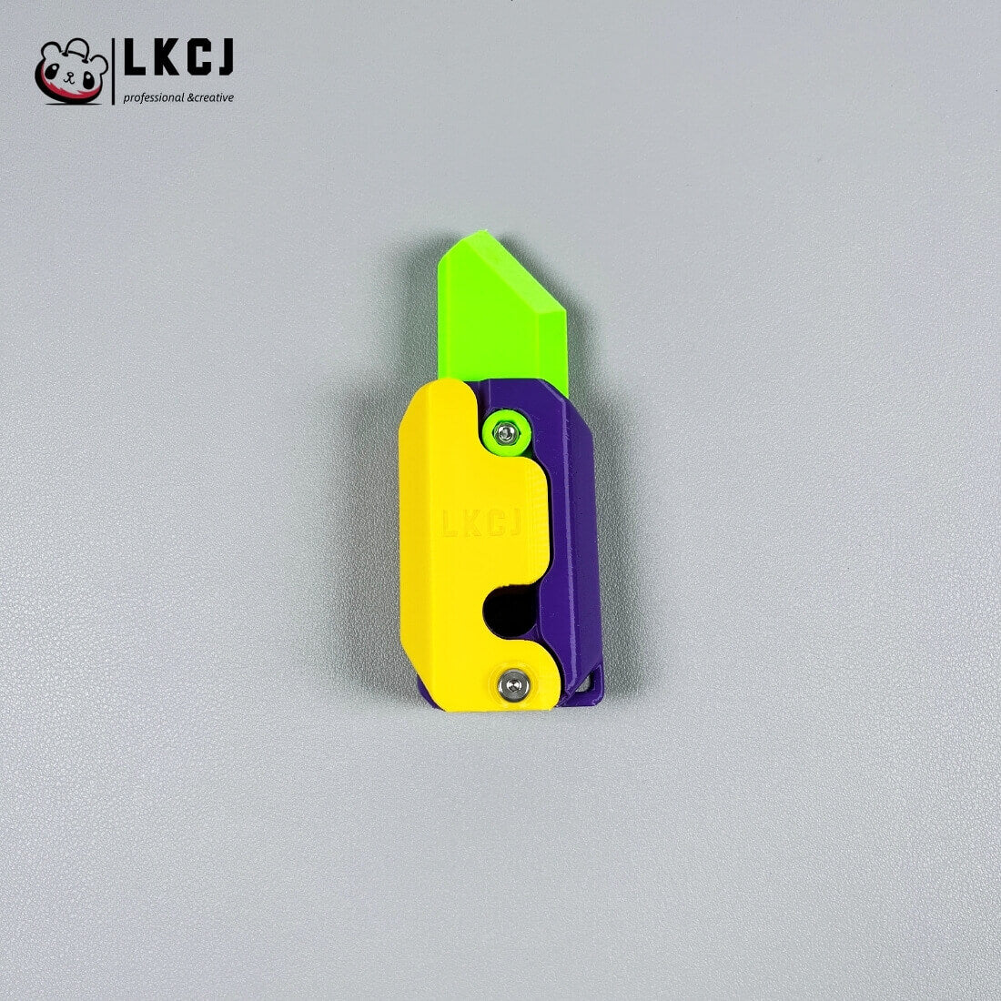 Real 3D Printed Mini 1911 Decompression Model Keychain, Non-launchable LKCJ
