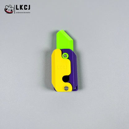Real 3D Printed Mini 1911 Decompression Model Keychain, Non-launchable LKCJ