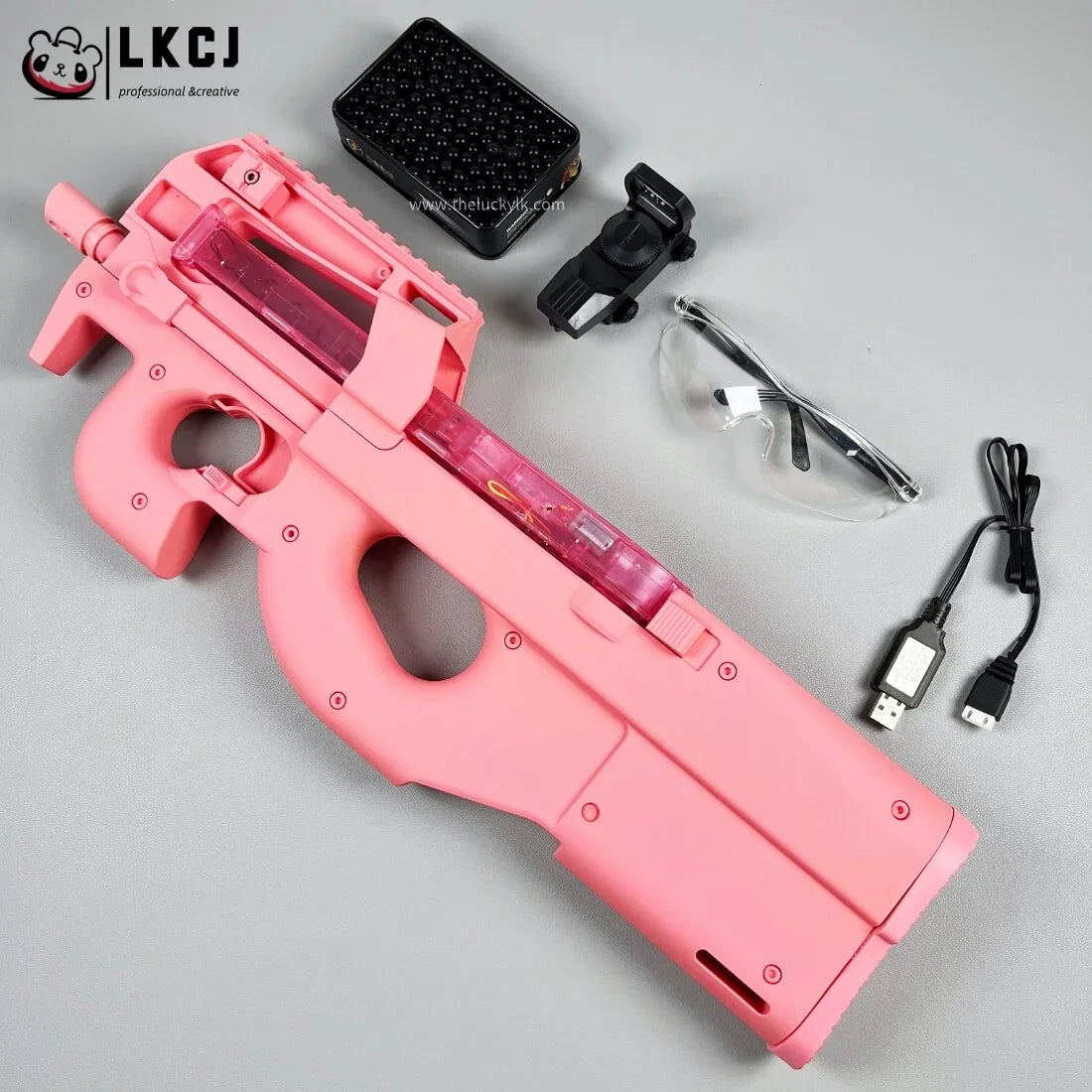 New P90 Gel Blasters High Fire Speed Toy Gun LKCJ