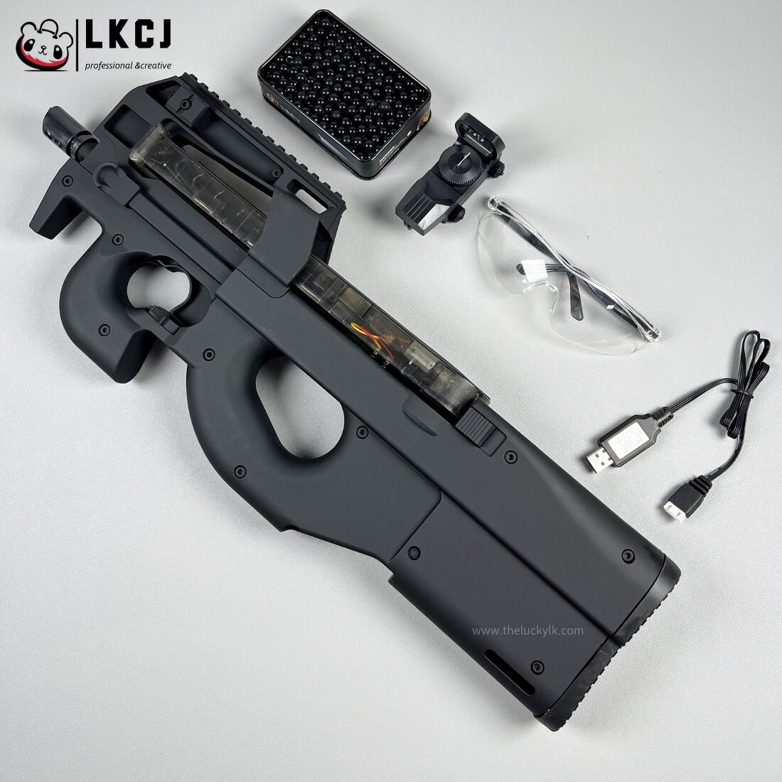 New P90 Gel Blasters High Fire Speed Toy Gun LKCJ