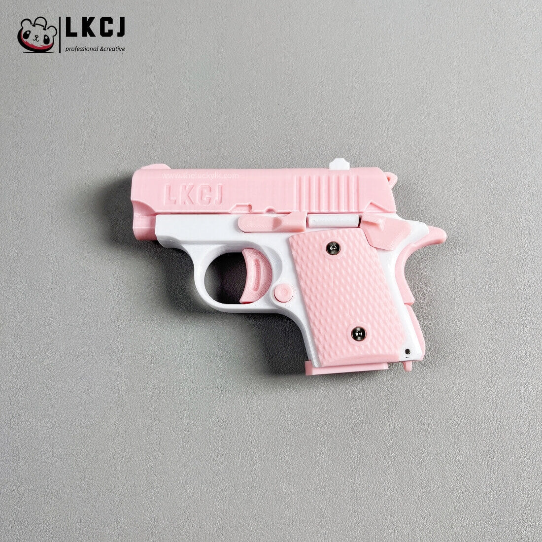 Real 3D Printed Mini 1911 Decompression Model Keychain, Non-launchable LKCJ