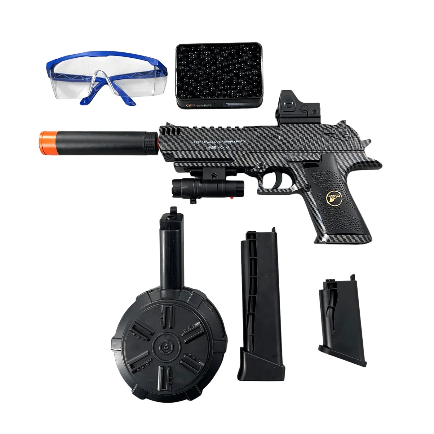 Printed Sticker Style Desert Eagle Gel Blaster