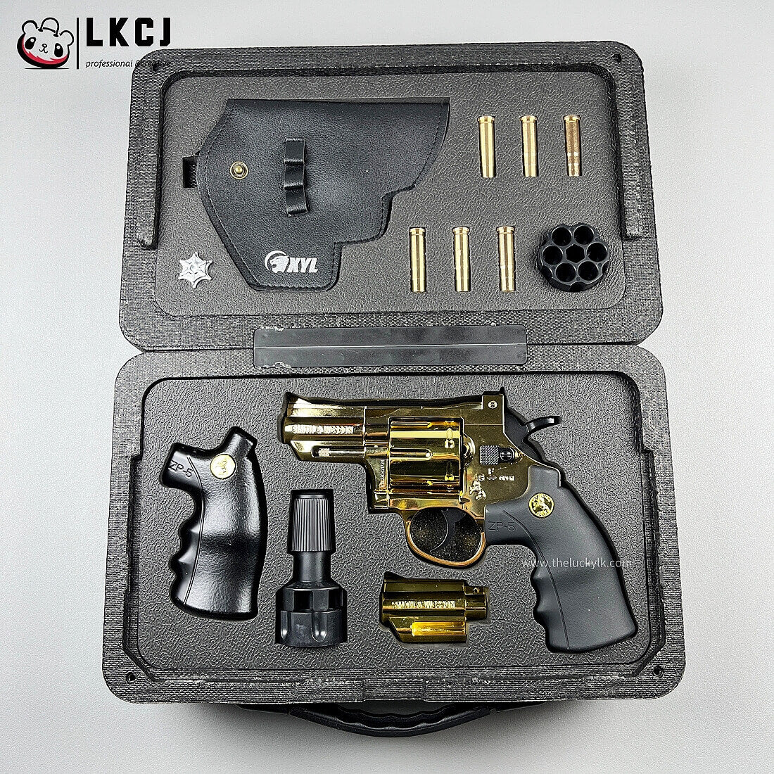 New Metal ZP-5 Revolver Gel Blaster/Soft Bullt Toy Gun LKCJ