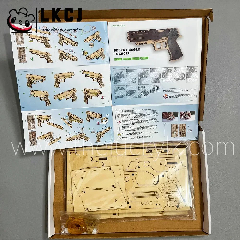Desert eagle - Wooden DIY Toy LKCJ
