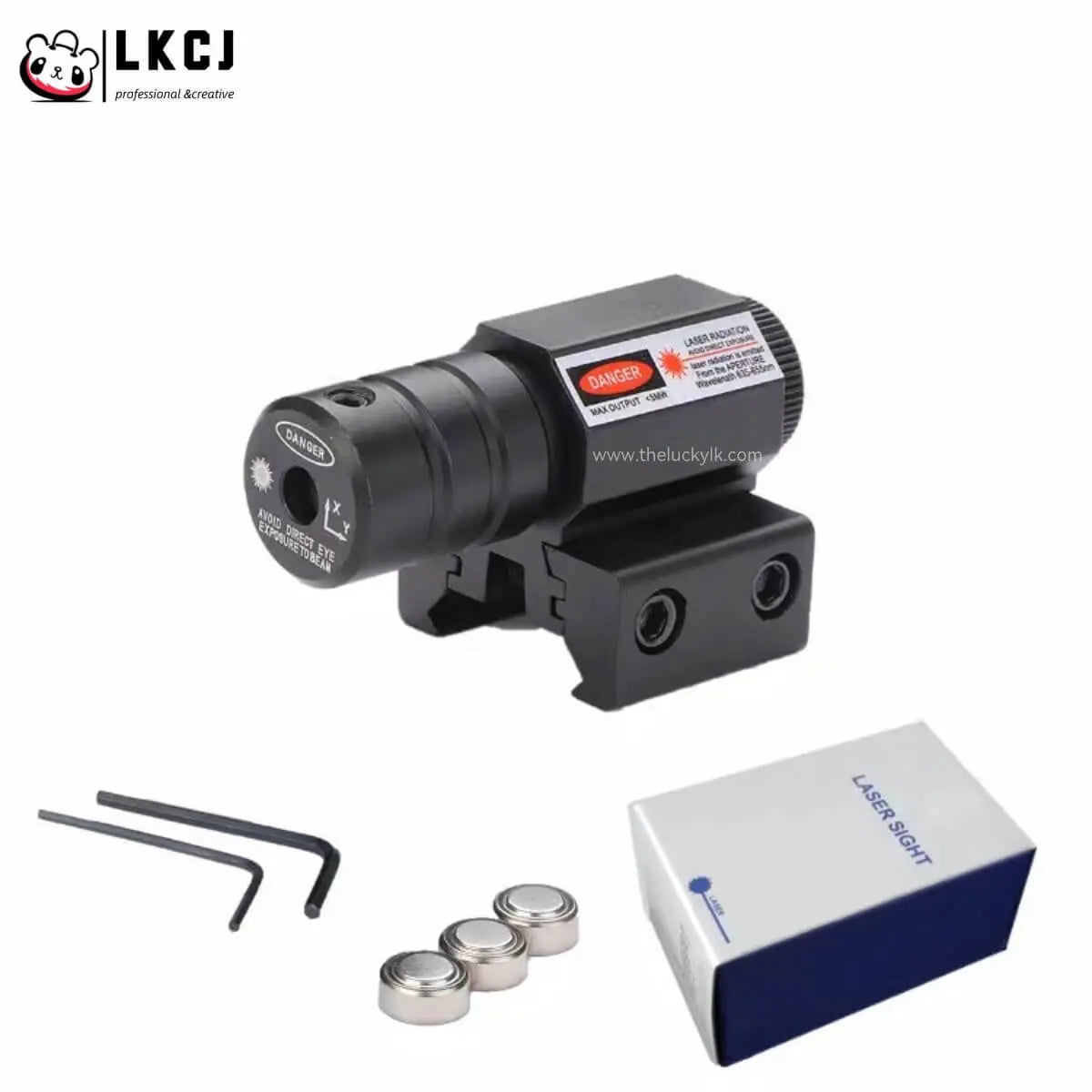 Mini Metal Red Laser With Adjustable Rails LKCJ