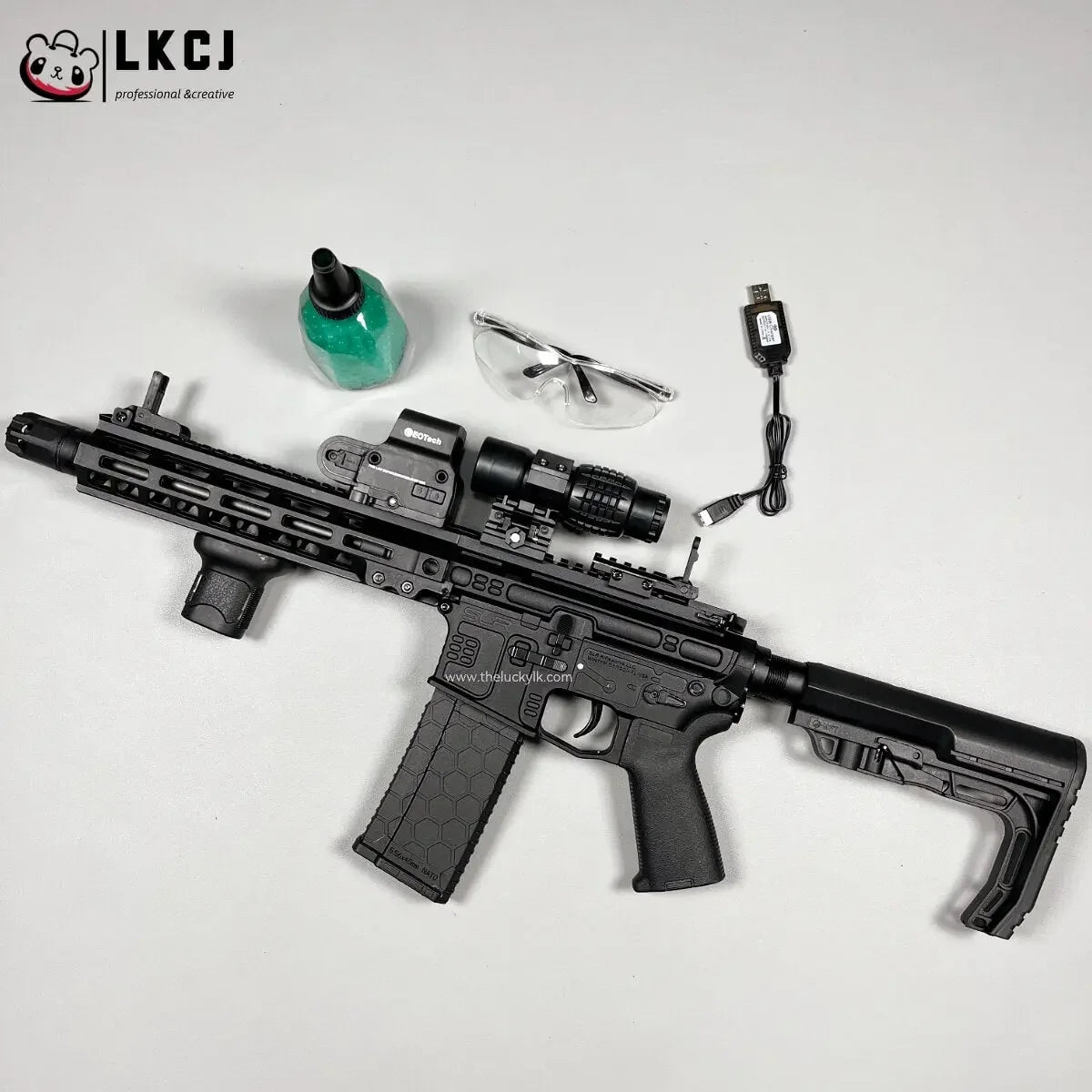 New SLR Precision Shooting Gel Blaster Fast Mode 11.1V Battery Recommended 18Age 18+ LKCJ