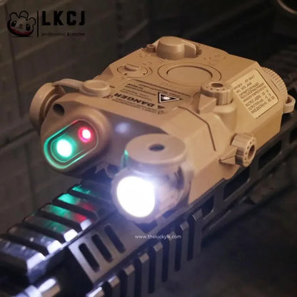 Red laser+Green laser+Flashligh Multifunctional tactical beam battery case LKCJ